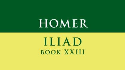 Book cover image of Homer: Iliad Book XXIII