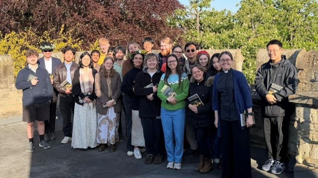 Balliol choir on May Day